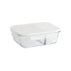 Grosses soldes ✔️ Boîte de Conservation en Verre avec Compartiments Rectangle 1450 ml Pebbly 😍 11