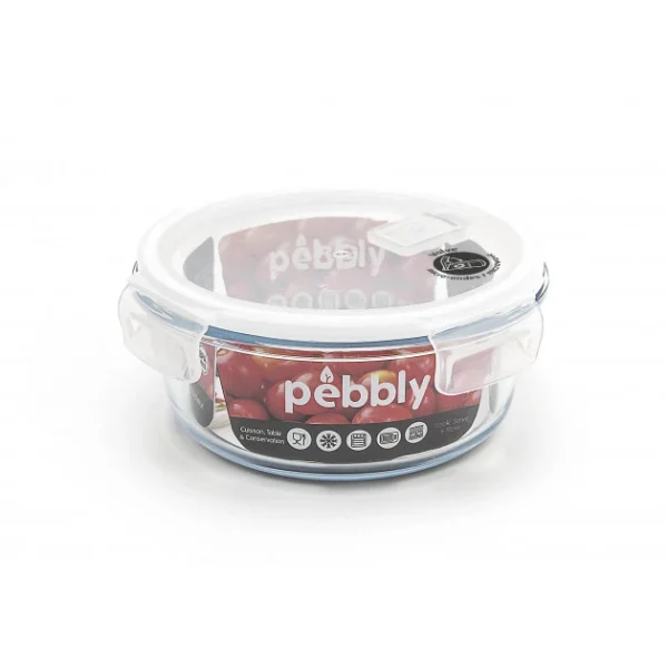 Acheter ✔️ Boîte de Conservation en Verre Rond 950 ml Pebbly 🧨 1