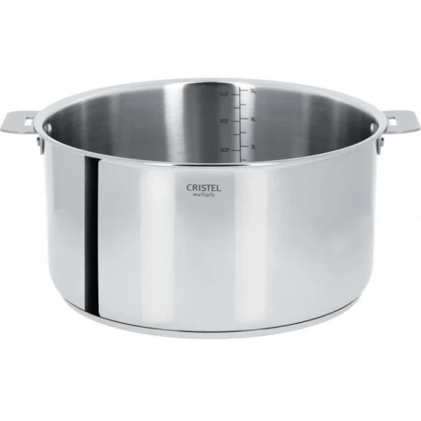 Casserole Casteline Ø 20 Cm Manche Amovible Inox Cristel 1