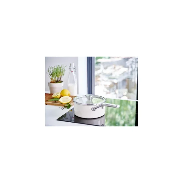 Casserole Émaillée 16cm Crème KitchenAid 3