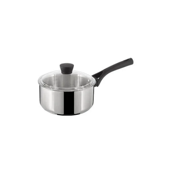 Casserole En Inox Avec Couvercle 16 Cm 1,5 L Expert Touch Pyrex 1