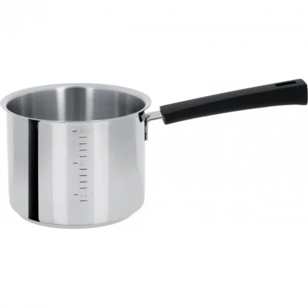 Casserole Haute Graduée Ø 14 Cm Mutine Manche Fixe Inox Cristel 1