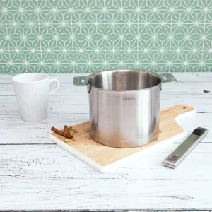 Casserole Haute Graduée Ø 14 Cm Strate Amovible Inox Cristel 12