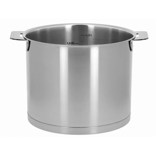 Casserole Haute Graduée Ø 14 Cm Strate Amovible Inox Cristel 1