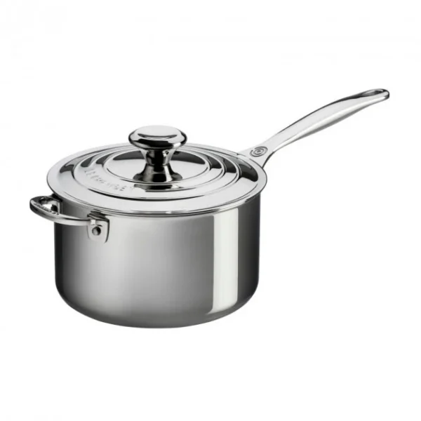 Casserole Inox Avec Couvercle 18 Cm Le Creuset 1