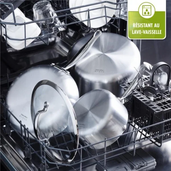 Casserole Inox Ø 16 Cm Avec Becs Verseurs PREMIERE GreenPan 3