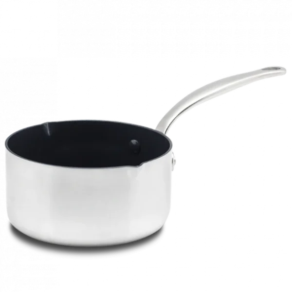 Casserole Inox Ø 16 Cm Avec Becs Verseurs PREMIERE GreenPan 1