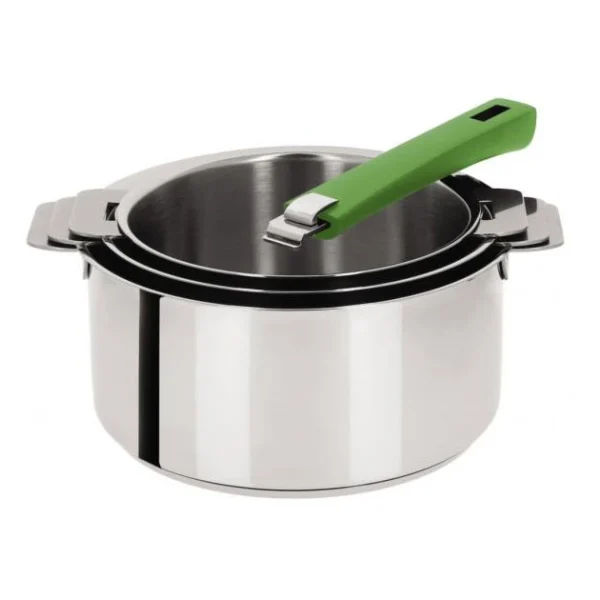 Casserole Mutine Ø 14 Cm Manche Amovible Inox Cristel 5