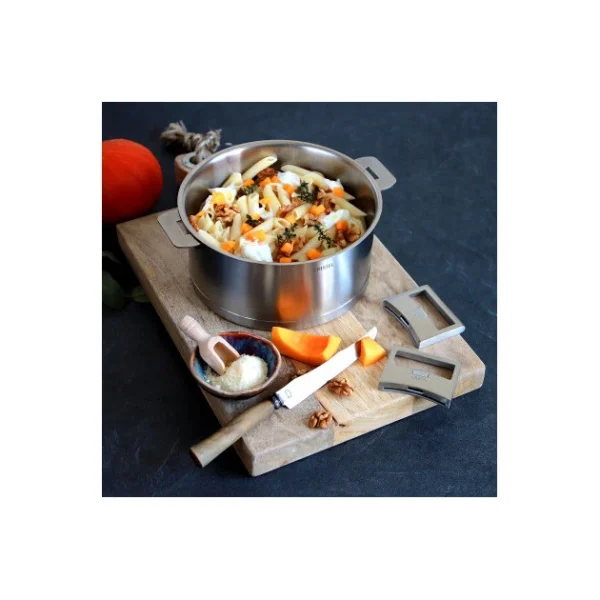 Casserole Ø 20 Cm Strate Amovible Inox Cristel 3