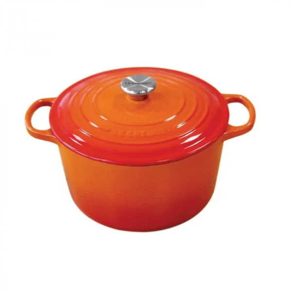 Cocotte En Fonte Haute 24 Cm Volcanique Le Creuset 1