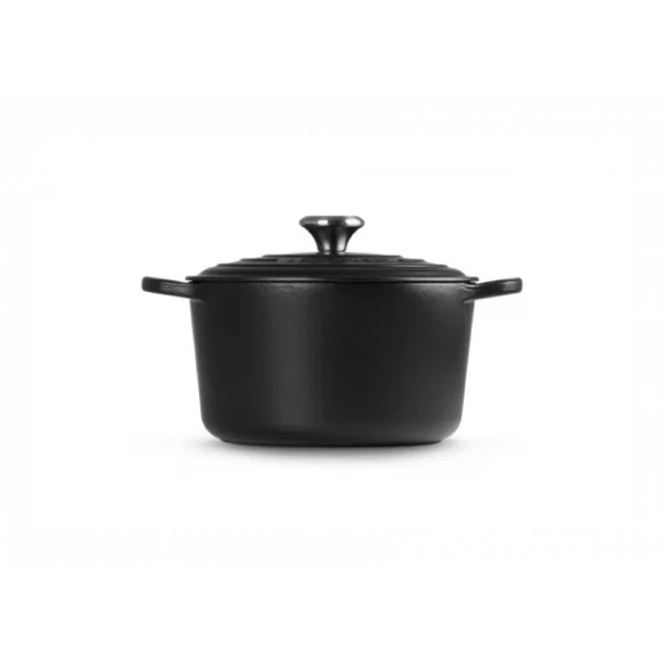 Cocotte En Fonte Haute 26 Cm Noir Ebène Le Creuset 4