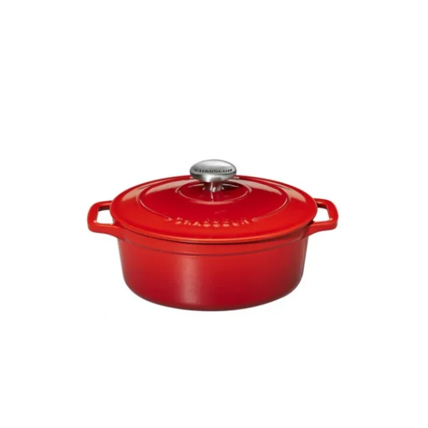 Cocotte En Fonte Ovale 17 Cm Rubis Chasseur 3
