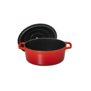Cocotte En Fonte Ovale 17 Cm Rubis Chasseur 11