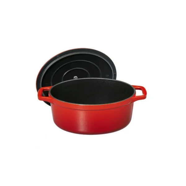 Cocotte En Fonte Ovale 17 Cm Rubis Chasseur 4