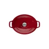 Cocotte En Fonte Ovale 27 Cm Rouge Chasseur 10