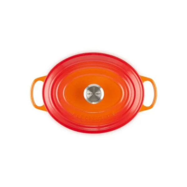 Cocotte En Fonte Ovale 27 Cm Volcanique Le Creuset Signature 4