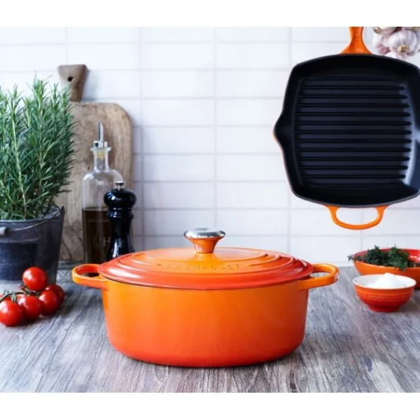 Cocotte En Fonte Ovale 27 Cm Volcanique Le Creuset Signature 7