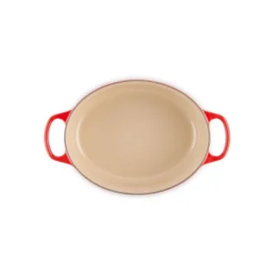 Cocotte En Fonte Ovale 29 Cm Cerise Le Creuset Signature 15