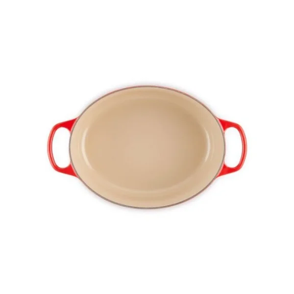 Cocotte En Fonte Ovale 29 Cm Cerise Le Creuset Signature 5