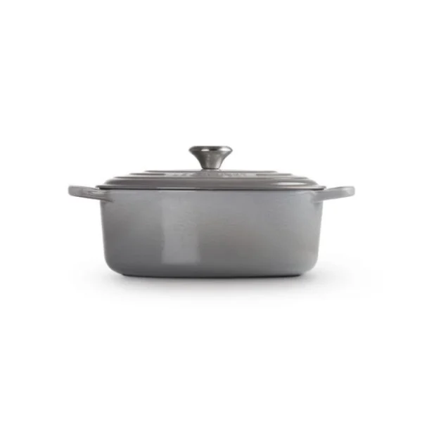 Cocotte En Fonte Ovale 29 Cm Mist Grey Le Creuset Signature 3