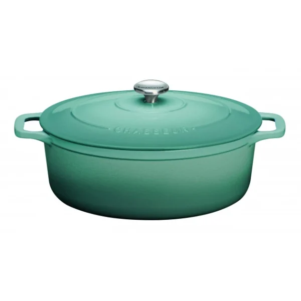 Cocotte En Fonte Ovale 29 Cm Quartz Chasseur 3