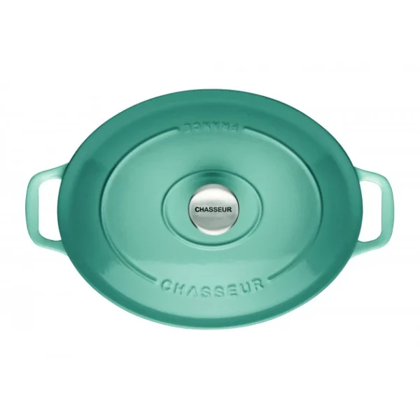 Cocotte En Fonte Ovale 29 Cm Quartz Chasseur 1
