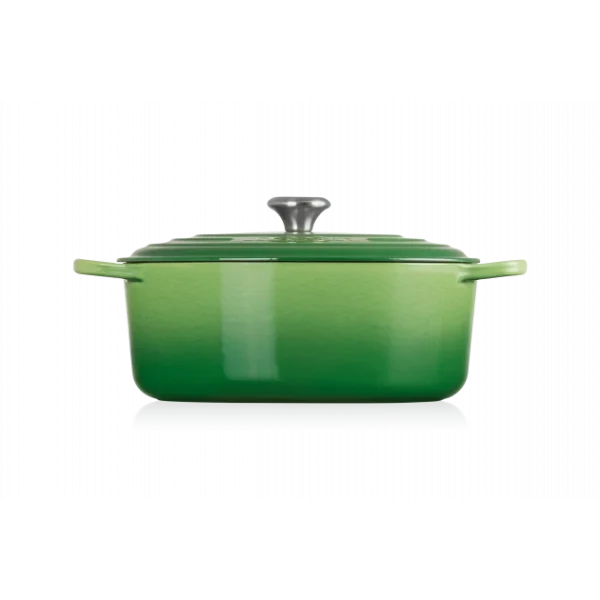 Cocotte En Fonte Ovale 31 Cm Bamboo Le Creuset Signature 3