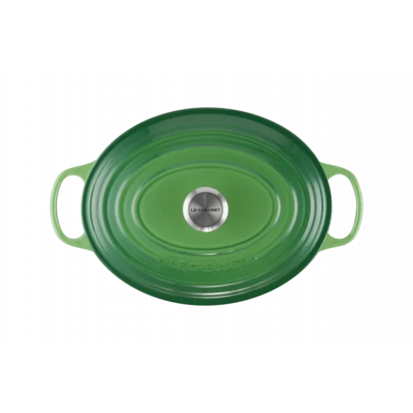 Cocotte En Fonte Ovale 31 Cm Bamboo Le Creuset Signature 4