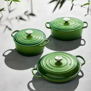 Cocotte En Fonte Ovale 31 Cm Bamboo Le Creuset Signature 15