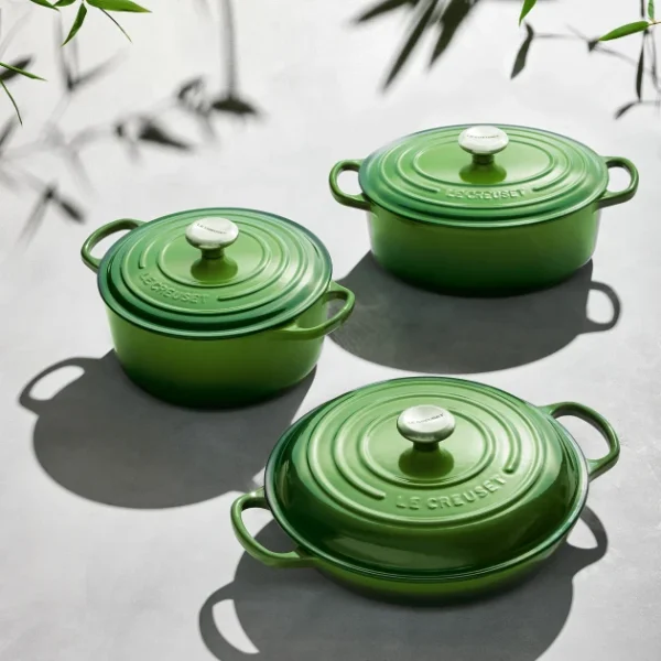 Cocotte En Fonte Ovale 31 Cm Bamboo Le Creuset Signature 6