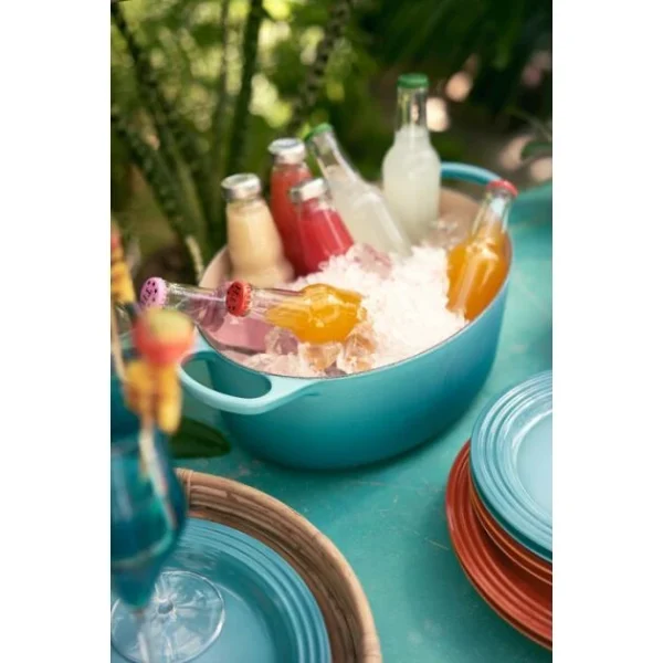 Cocotte En Fonte Ovale 31 Cm Caraïbes Le Creuset Signature 6