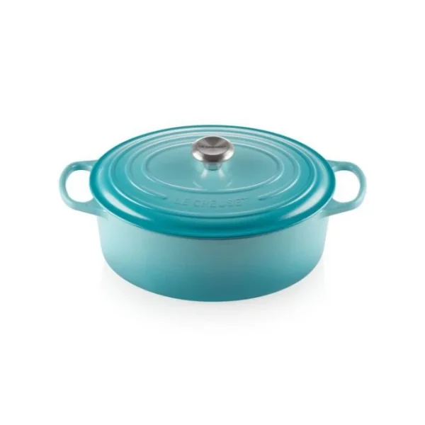 Cocotte En Fonte Ovale 31 Cm Caraïbes Le Creuset Signature 1