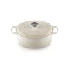 Cocotte En Fonte Ovale 31 Cm Meringue Signature Le Creuset 22