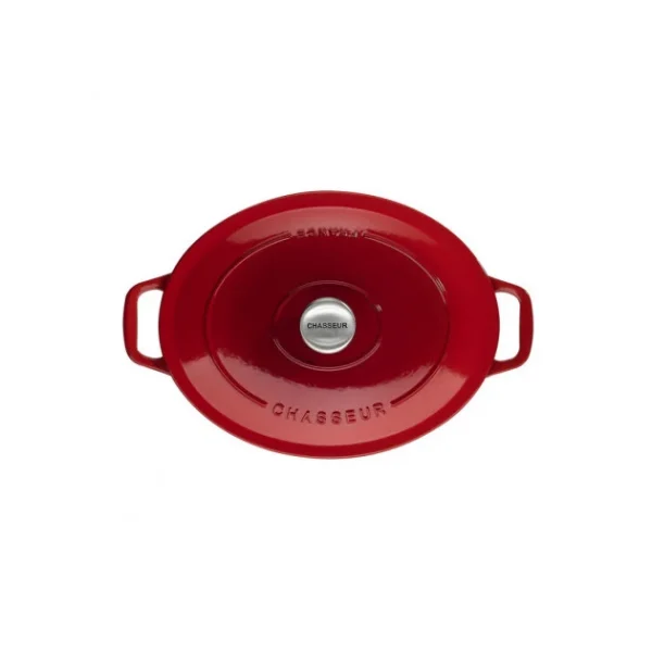 Cocotte En Fonte Ovale 31 Cm Rubis Chasseur 1