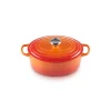 Cocotte En Fonte Ovale 31 Cm Volcanique Le Creuset Signature 8