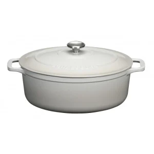 Cocotte En Fonte Ovale 33 Cm Macadamia Chasseur 8