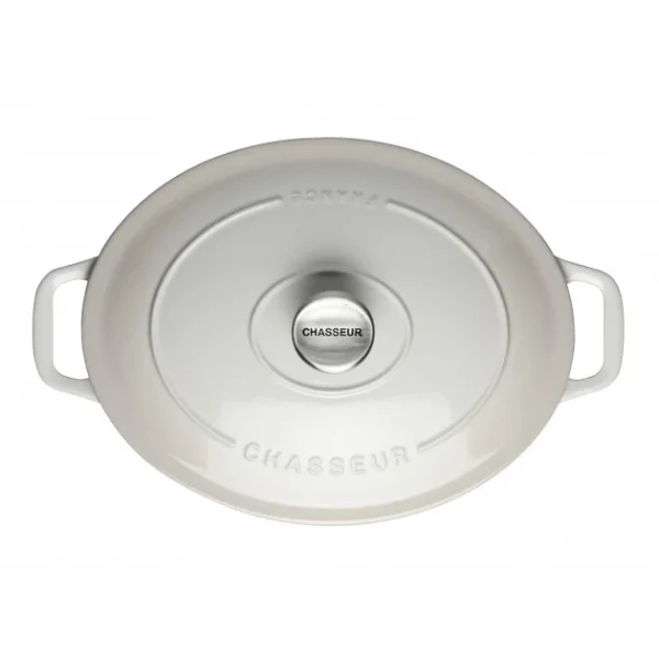 Cocotte En Fonte Ovale 33 Cm Macadamia Chasseur 1