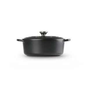Cocotte En Fonte Ovale 33 Cm Noir Mat Le Creuset Signature 10