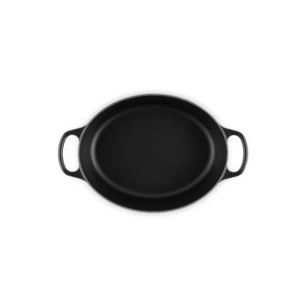 Cocotte En Fonte Ovale 33 Cm Noir Mat Le Creuset Signature 5