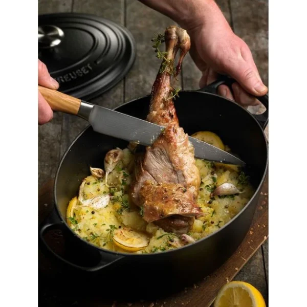 Cocotte En Fonte Ovale 33 Cm Noir Mat Le Creuset Signature 7