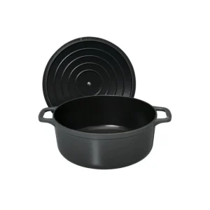 Cocotte En Fonte Ronde 18 Cm Caviar Chasseur 11