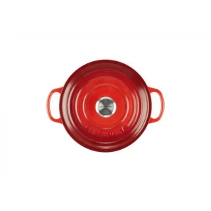 Cocotte En Fonte Ronde 20 Cm Cerise Le Creuset Signature 13