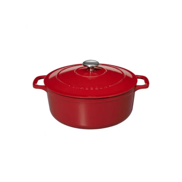 Cocotte En Fonte Ronde 20 Cm Rouge Chasseur 3