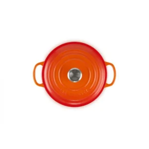 Cocotte En Fonte Ronde 20 Cm Volcanique Le Creuset Signature 12