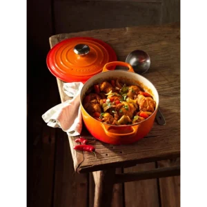Cocotte En Fonte Ronde 20 Cm Volcanique Le Creuset Signature 16
