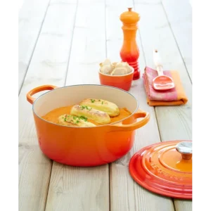 Cocotte En Fonte Ronde 20 Cm Volcanique Le Creuset Signature 18