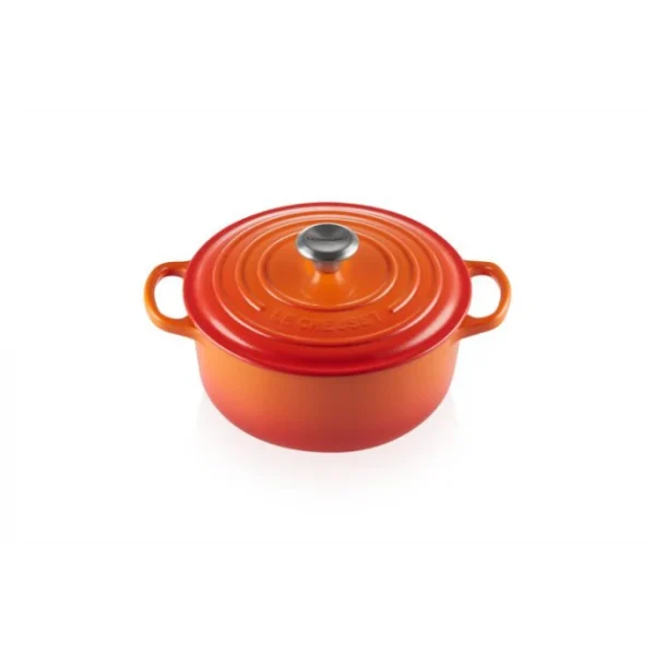 Cocotte En Fonte Ronde 20 Cm Volcanique Le Creuset Signature 1