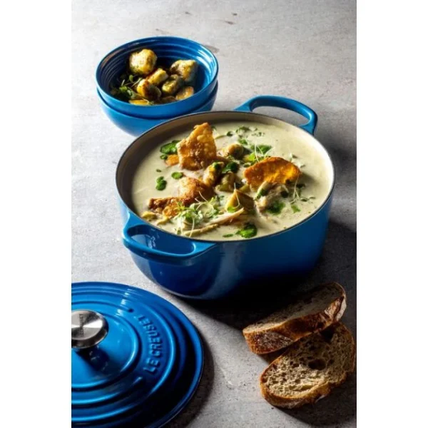 Cocotte En Fonte Ronde 22 Cm Marseille Le Creuset Signature 7
