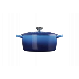 Cocotte En Fonte Ronde 22 Cm Signature Azur Le Creuset 8