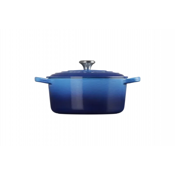 Cocotte En Fonte Ronde 22 Cm Signature Azur Le Creuset 3